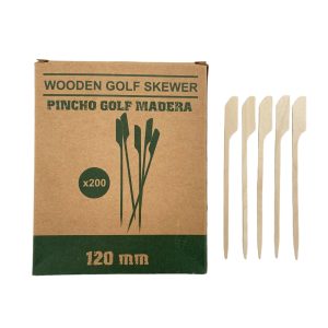 Pincho golf madera 120 mm