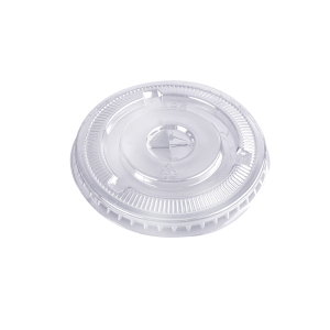 Tapa PET Plana con cruz Ø 95mm