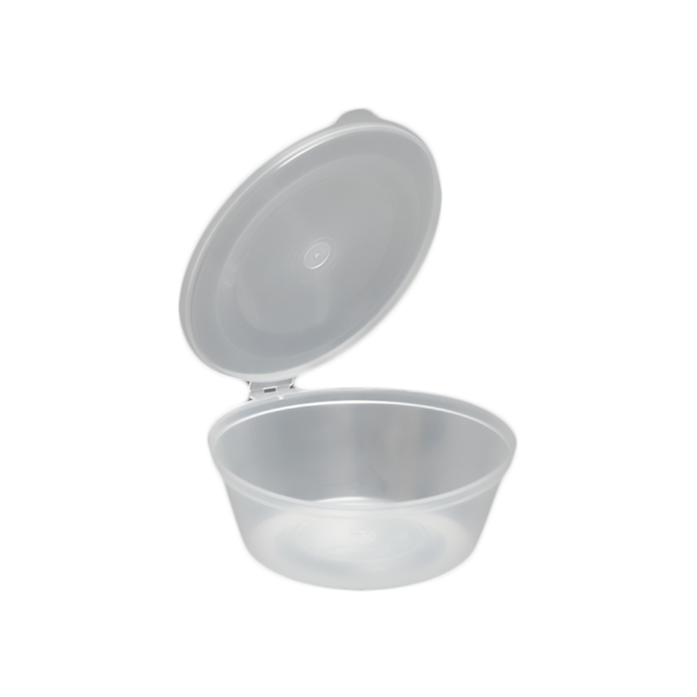 Vaso de Salsa PP 70 ml con bisagra