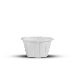 Salsera de papel plisado 60ml Kraft 80 gsm