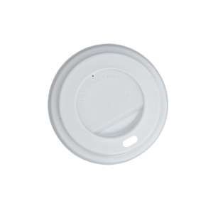 Tapa PS Blanca Travel Ø 62mm — Vaso 4 oz